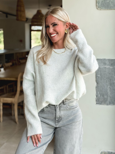 Pull Elyna - Gris clair