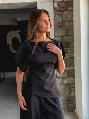 Blouse Tiffanie - Noir