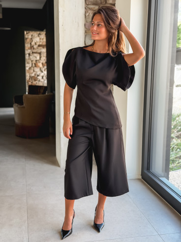 Blouse Tiffanie - Noir