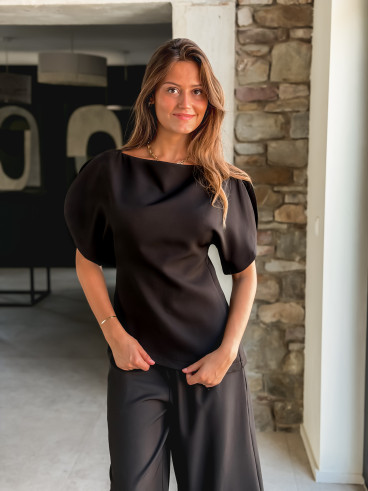 Blouse Tiffanie - Noir