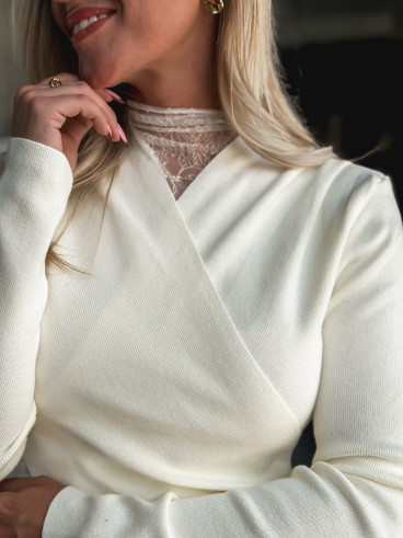 Pull Ella - Ecru Pull Ella - Ecru