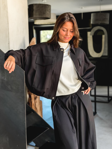 Veste Athila - Noir