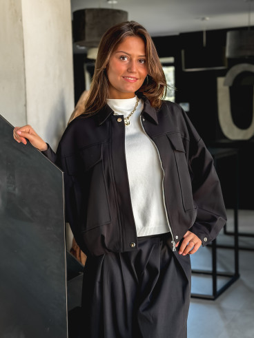 Veste Athila - Noir