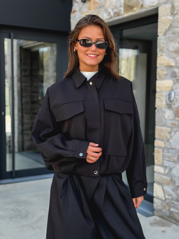 Veste Athila - Noir