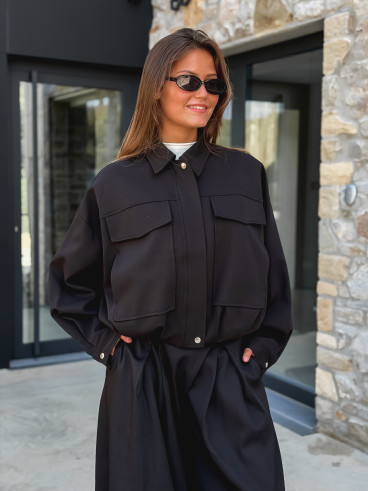 Veste Athila - Noir