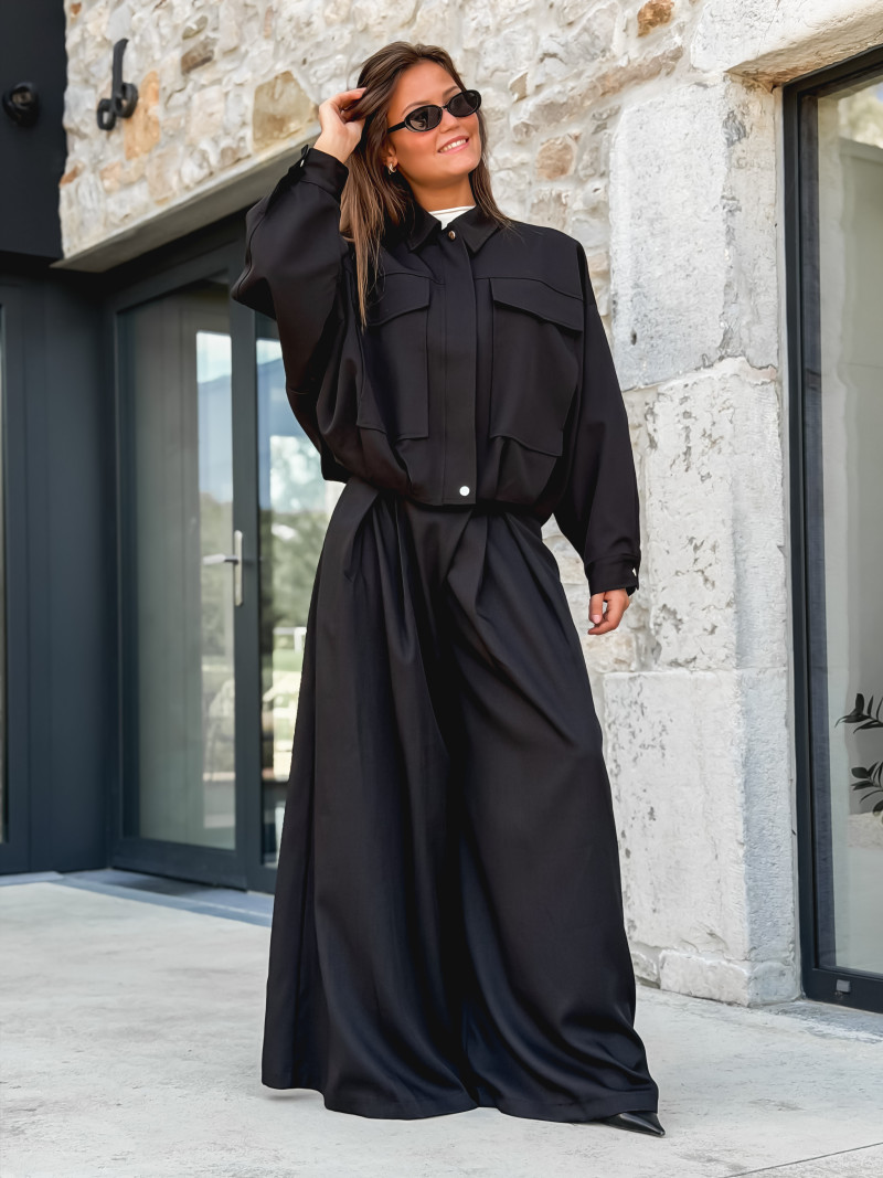 Veste Athila - Noir