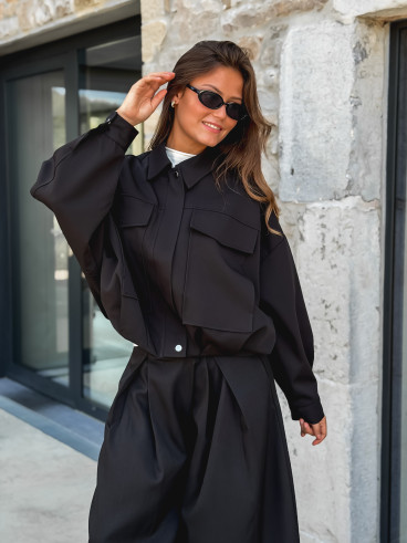 Veste Athila - Noir