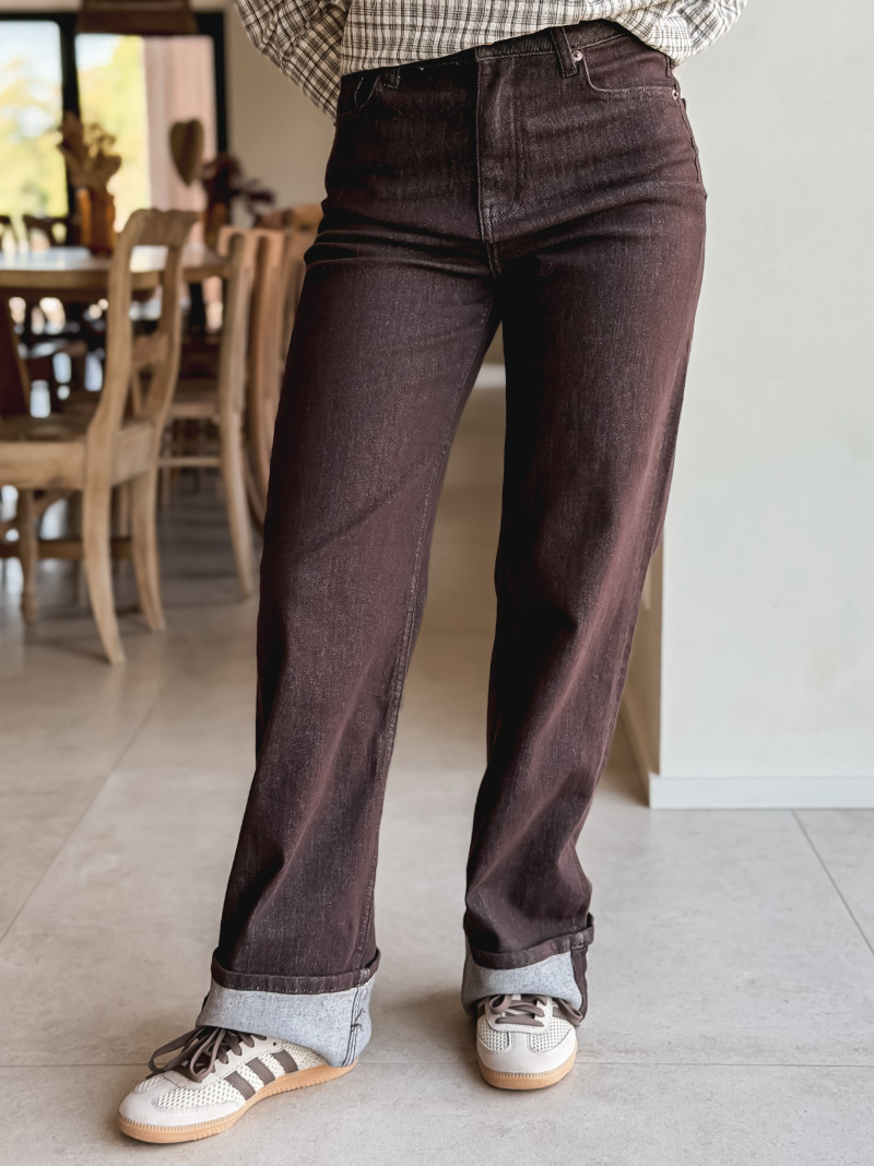 Jeans Magdalena - Chocolat