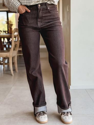 Jeans Magdalena - Chocolat
