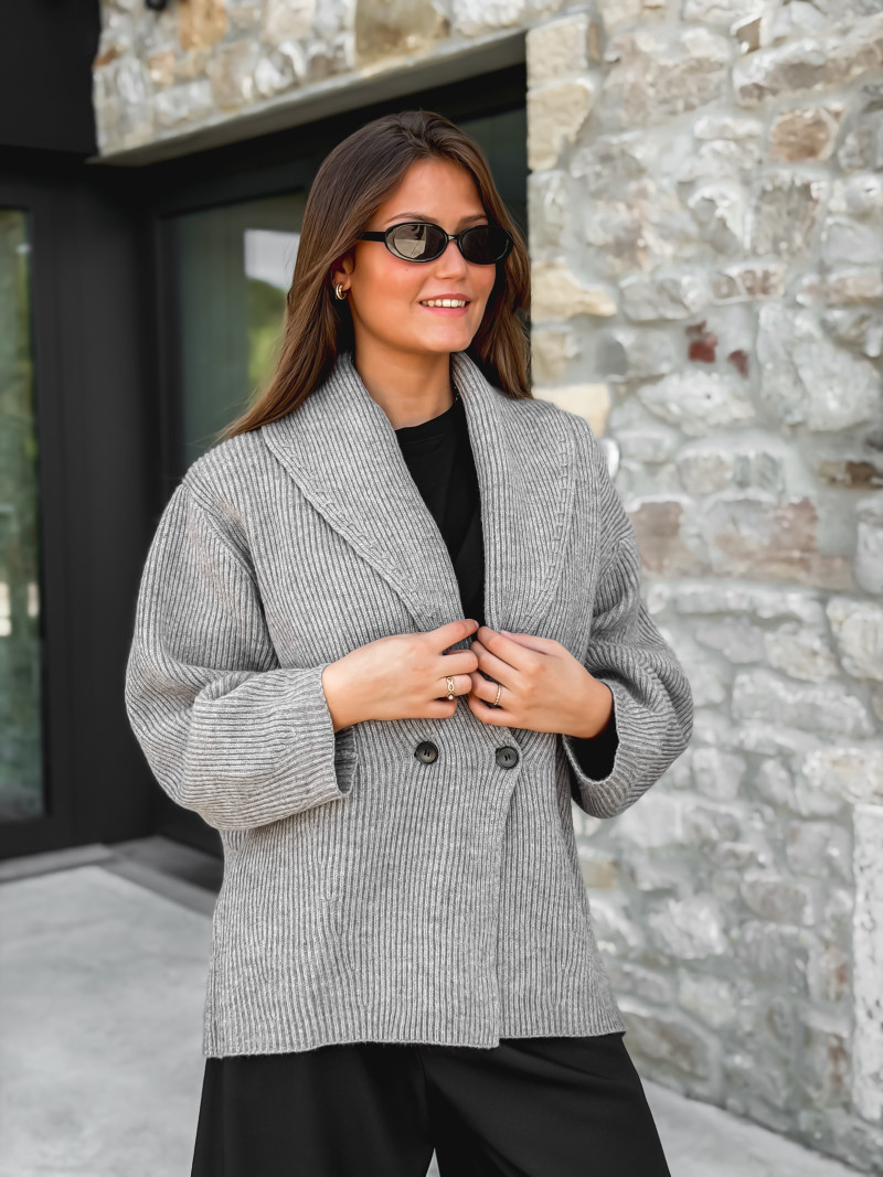 Gilet Rayna - Gris
