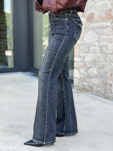 Jeans Haneya - Bleu foncé