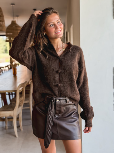 Gilet Endora - Chocolat