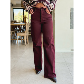 Jeans Amandine - Bordeaux
