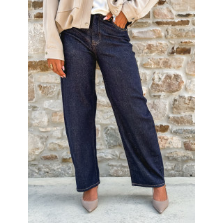 Jeans à paillette Estrella - Bleu foncé