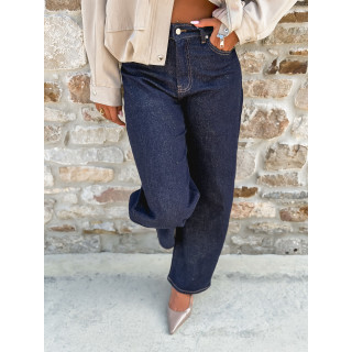 Jeans à paillette Estrella - Bleu foncé
