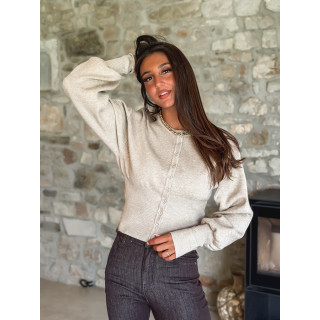 Gilet Olyna - Taupe