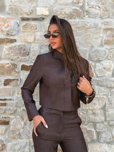 Blazer Teresa - Chocolat