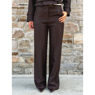 Pantalon Théodora - Chocolat