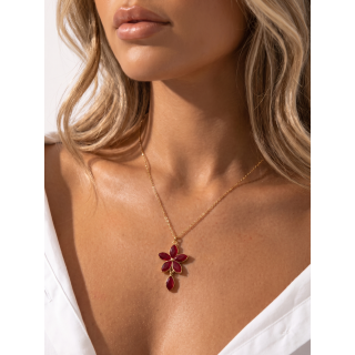 Collier Sadir - Rouge