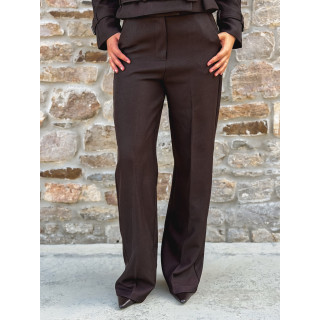Pantalon Théodora - Chocolat