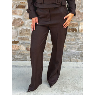 Pantalon Théodora - Chocolat