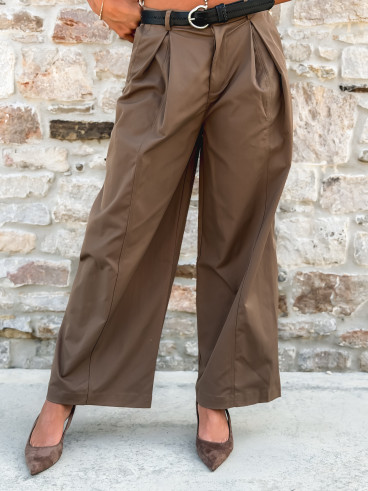 Pantalon Melissa - Taupe