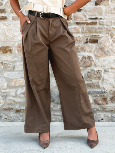 Pantalon Melissa - Taupe