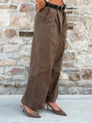 Pantalon Melissa - Taupe