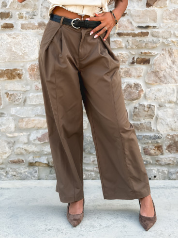 Pantalon Melissa - Taupe
