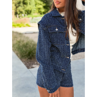 Veste en jeans Melaya - Bleu