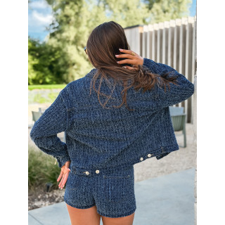 Veste en jeans Melaya - Bleu