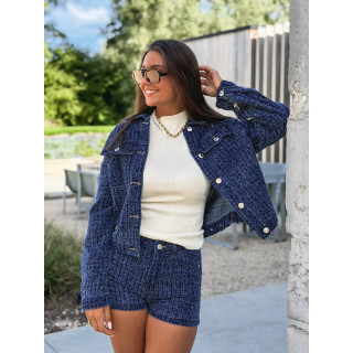 Short Melaya - Bleu
