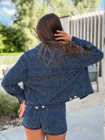 Short Melaya - Bleu