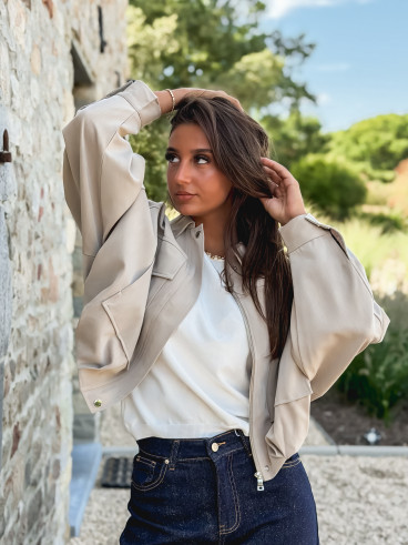 Veste Athila - Taupe