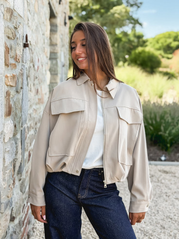 Veste Athila - Taupe