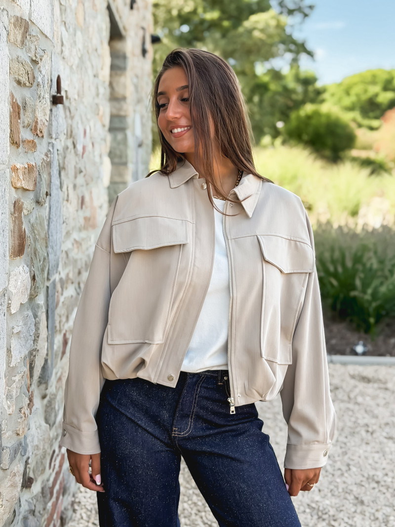 Veste Athila - Taupe