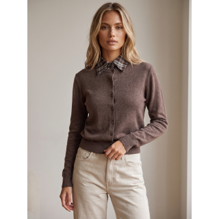 Gilet Blue - Chocolat