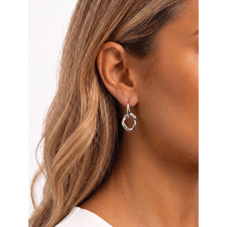 Boucles d'oreilles Louna - Argenté