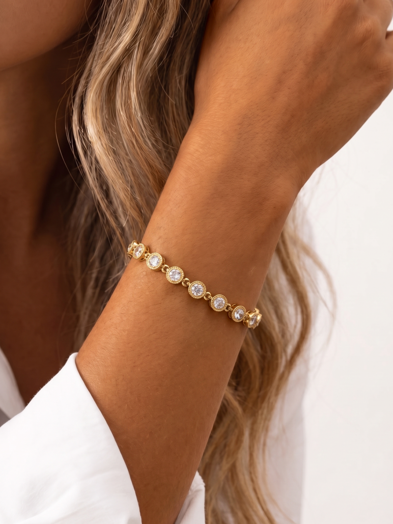 Bracelet Nihal - Doré