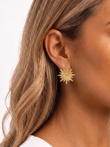 Boucles d'oreilles Nadia - Dorée