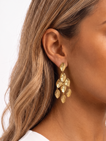 Boucles d'oreilles Maine - Doré