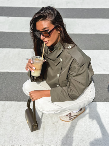 Veste courte Sophie - Kaki