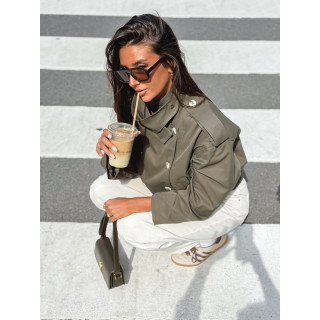 Veste courte Sophie - Kaki