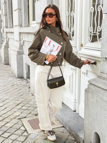 Veste courte Sophie - Kaki