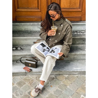 Veste courte Sophie - Kaki