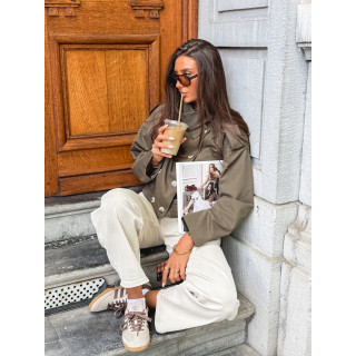 Veste courte Sophie - Kaki