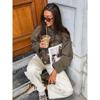 Veste courte Sophie - Kaki