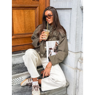 Veste courte Sophie - Kaki