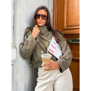 Veste courte Sophie - Kaki