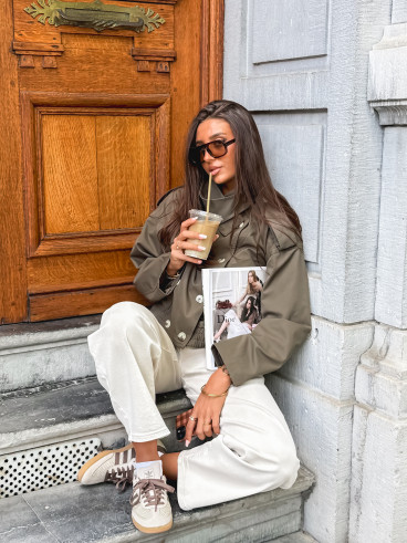 Jeans Nazli - Beige Jeans Nazli - Beige